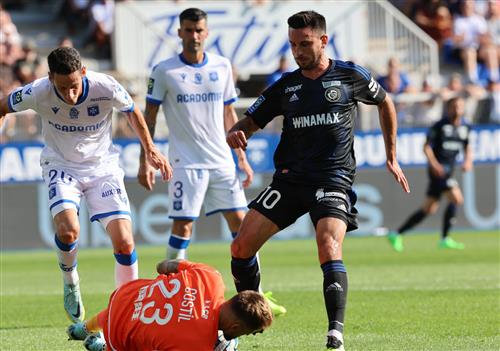 Strasbourg đấu với Auxerre